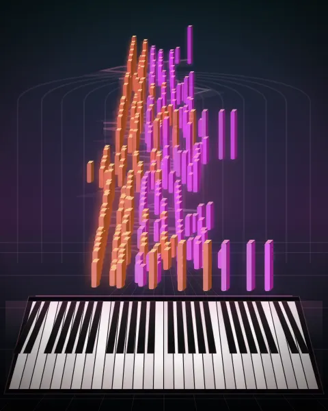 Retrato musical da edição Rumores de la Caleta, op. 71