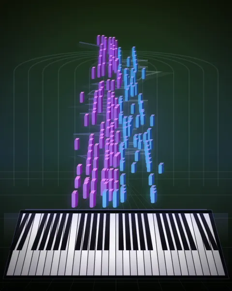 Retrato musical da edição La Chasse, Opus 100.