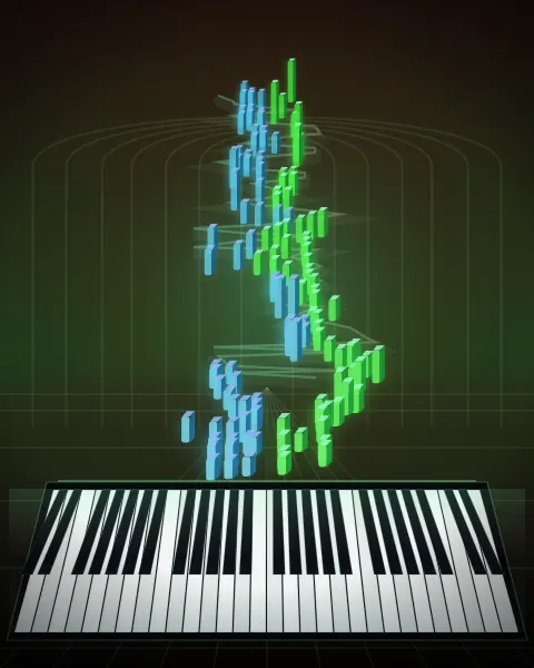 Retrato musical da edição Douce Plainte, Opus 100.