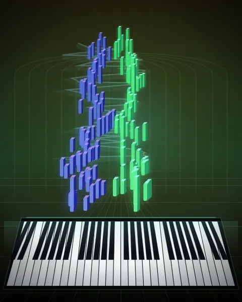 Retrato musical da edição Minuet in B-flat major, BWV Anh. 118