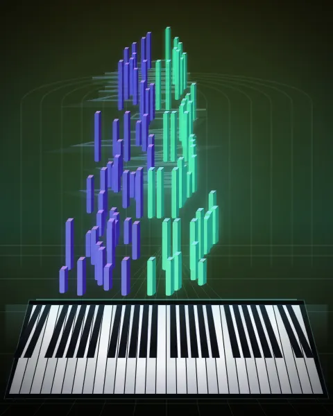 Retrato musical da edição Chorale setting "Gib dich zufrieden und sei stille" in F major, BWV 510
