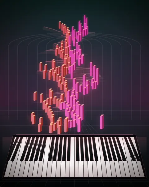 Retrato musical da edição Goldberg Variations - 6, BWV 988