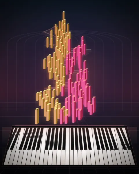 Retrato musical da edição Goldberg Variations - 10, BWV 988
