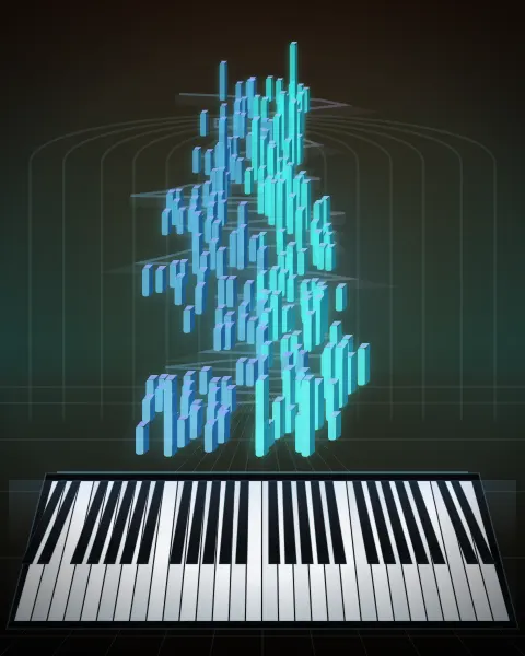 Retrato musical da edição Sinfonia 1, BWV 787