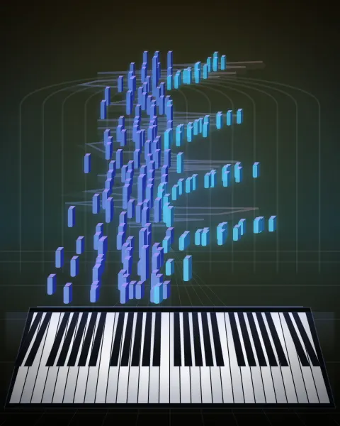 Retrato musical da edição Prélude 10, Op 28, No 10