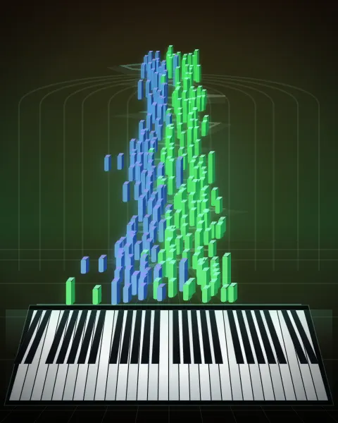 Retrato musical da edição Die Kunst der Fuge, Contrapunctus XII - Canon alla Ottava, BWV 1080