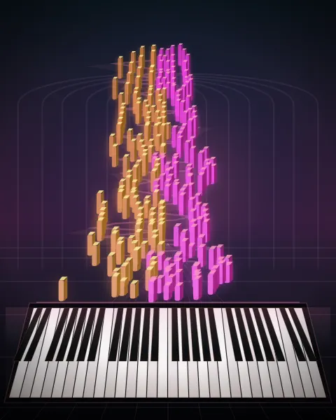 Retrato musical da edição Sonata in C major