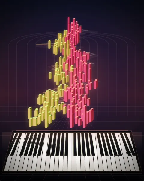 Retrato musical da edição Fugue in C major, BWV 952