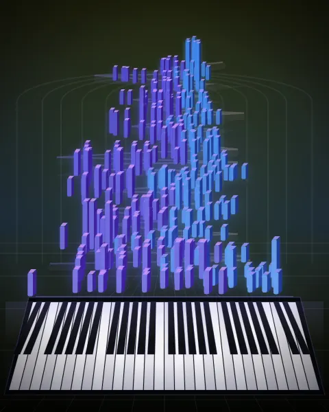 Retrato musical da edição Scherzo in E minor, Op. 16 No.2