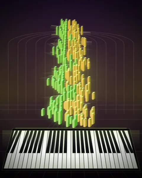 Retrato musical da edição Kinderscenen - Curiose Geschichte, Op. 15, No. 2