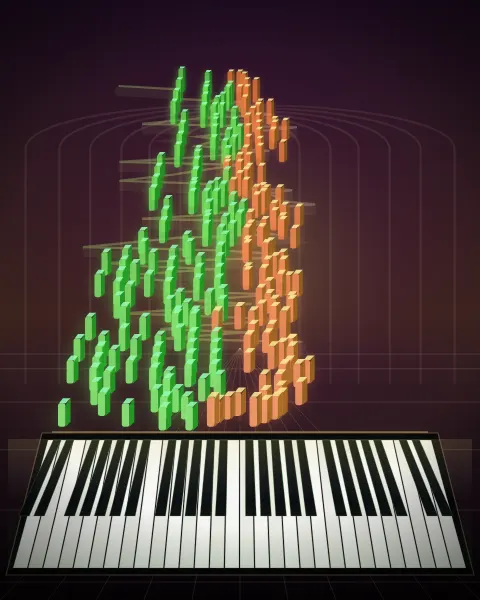Retrato musical da edição Waltz No. 10, Op.39, No.10