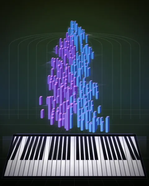 Retrato musical da edição Das Wohltemperierte Clavier I, Fuga I, BWV 846, Fuga à 4