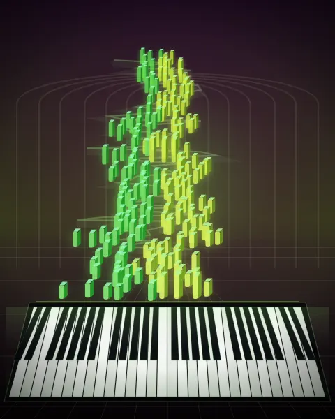 Retrato musical da edição Das Wohltemperierte Clavier II, Praeludium II, BWV 871-Praeludium
