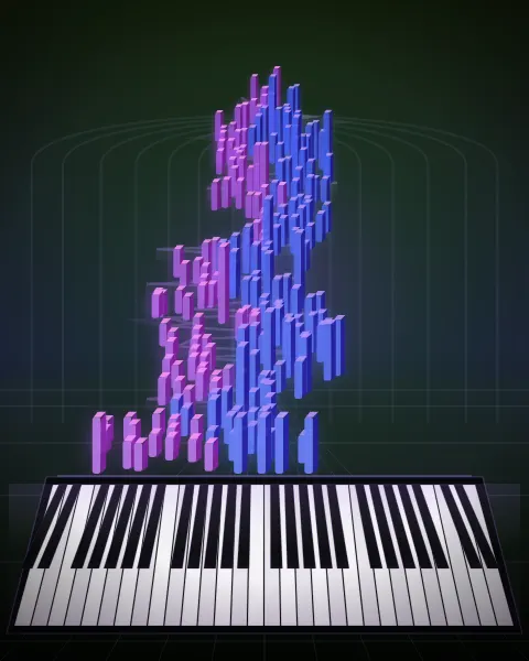 Retrato musical da edição Das Wohltemperierte Clavier II, Fuga I, BWV 870 -- Fuga