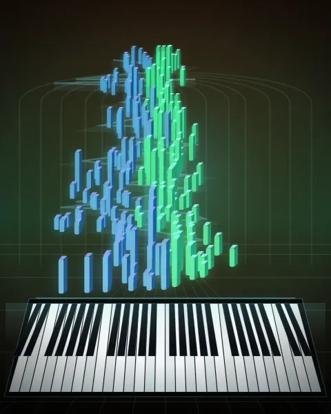 Retrato musical da edição Ich kann's nicht fassen, nicht glauben, Op. 42