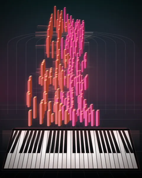 Retrato musical da edição Auftrag, Op.5