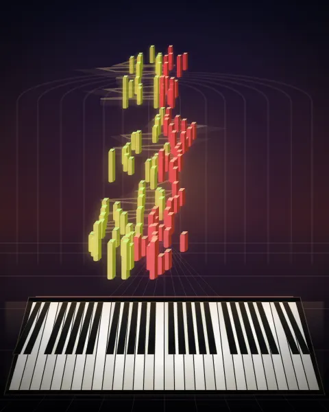 Retrato musical da edição Geistliches Lied (vierstimmig), Op. 4