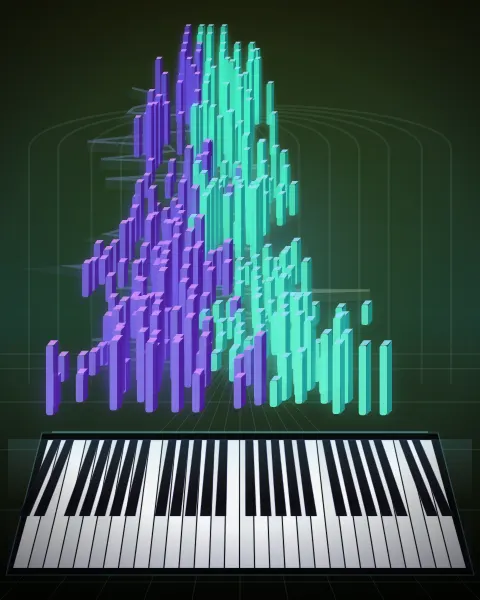 Retrato musical da edição Unbewegte laue Luft, Op. 57