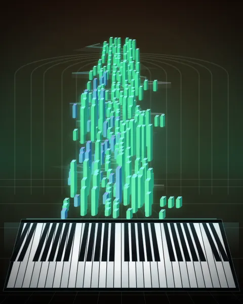 Retrato musical da edição Mandoline, Op.58