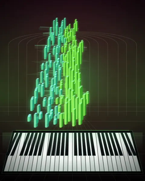 Retrato musical da edição Die Mandoline, Op. 19