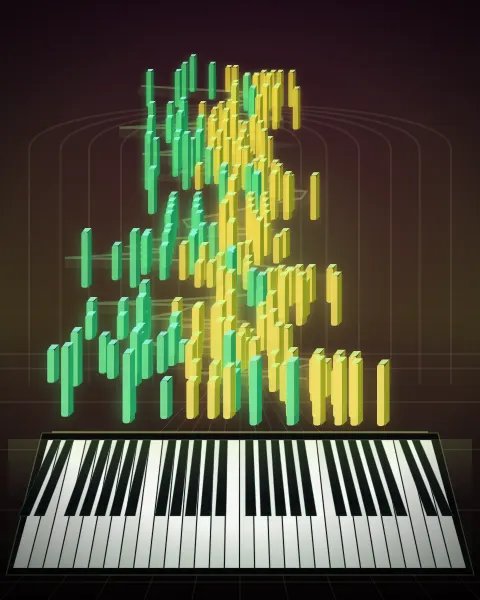 Retrato musical da edição L'allée d'émeraude et d'or