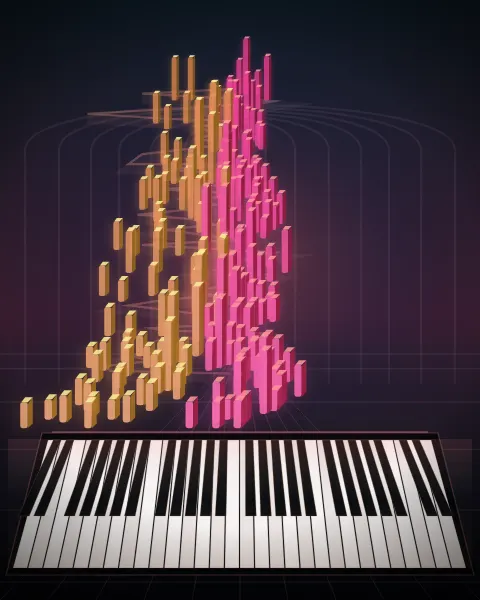 Retrato musical da edição O lüge nicht, Op.25