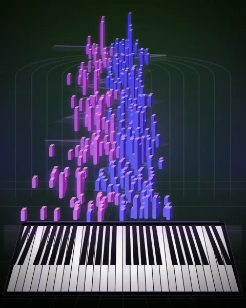 Retrato musical da edição Tarentelle, Op.21