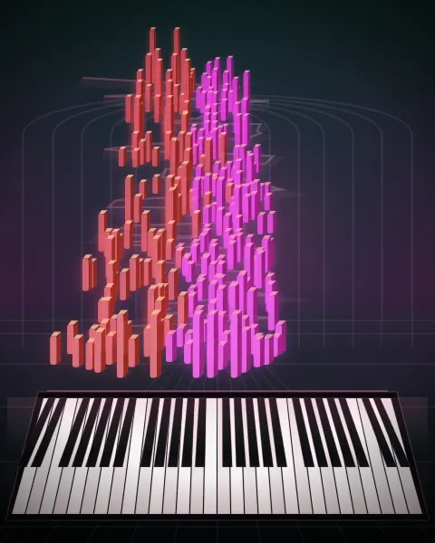 Retrato musical da edição Himmel und Erde, Op.96