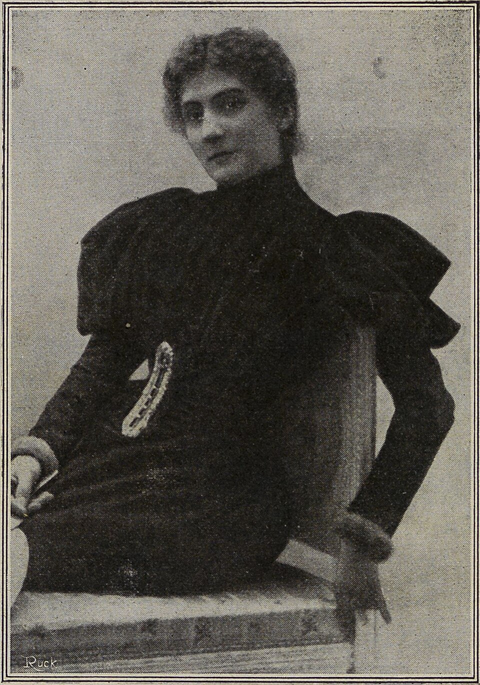 Retrato histórico de Gabrielle Ferrari
