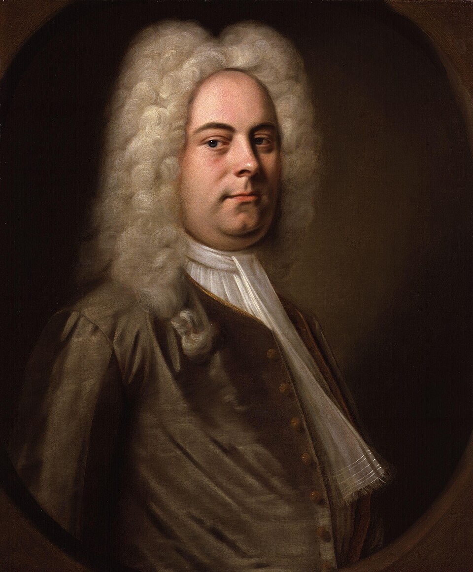 Retrato histórico de Georg Friedrich Händel