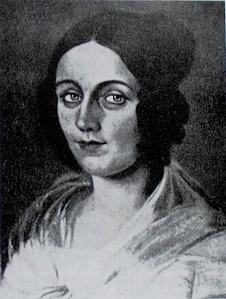 Retrato histórico de Johanna Kinkel
