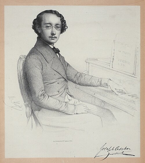 Retrato histórico de Joseph Ascher