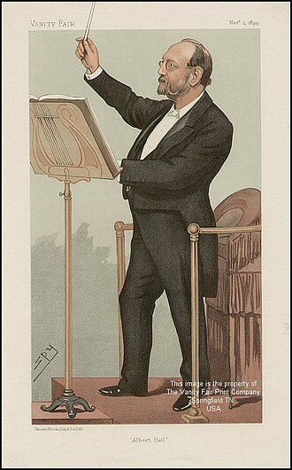 Caricatura histórica de Joseph Barnby