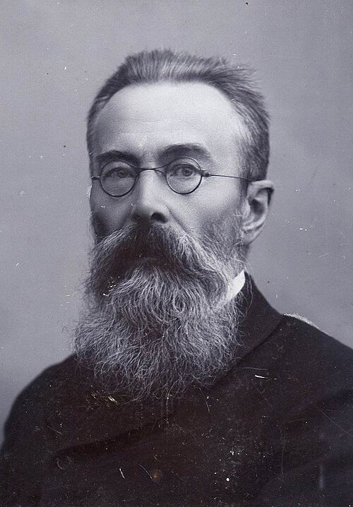 Retrato histórico de Nikolai Rimsky-Korsakov