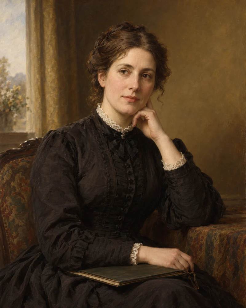 Retrato imaginado de Louisa Gray